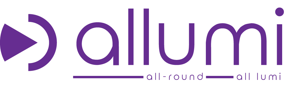Logo DJ Allumi Paars Transparant